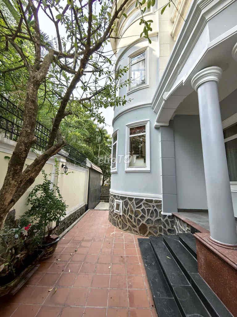 Two-sided mansion. One Nguyễn Văn Hưởng, Thảo Điền, District 2.