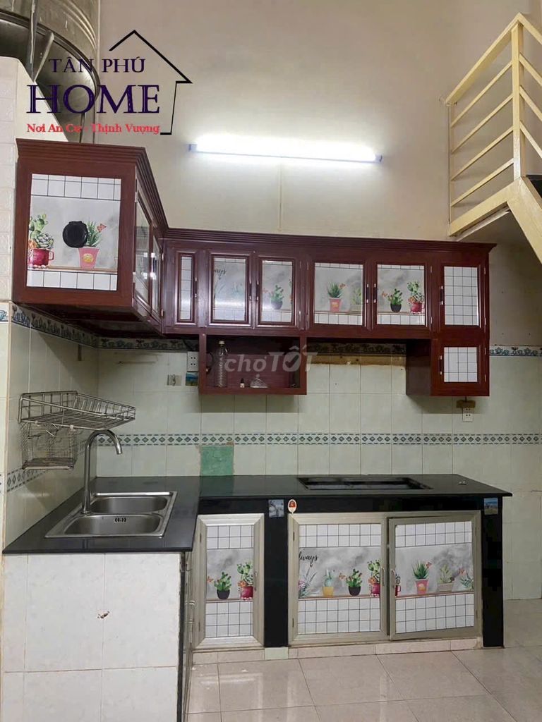 The house smells good! 3 meters Vườn Lài, 4 x 16 meters, 1 .6, 2 bedrooms, 1 toilet