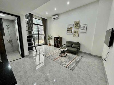 A nice, high-priced apartment, clean balcony, 38 meters wide near District 1, District 3.