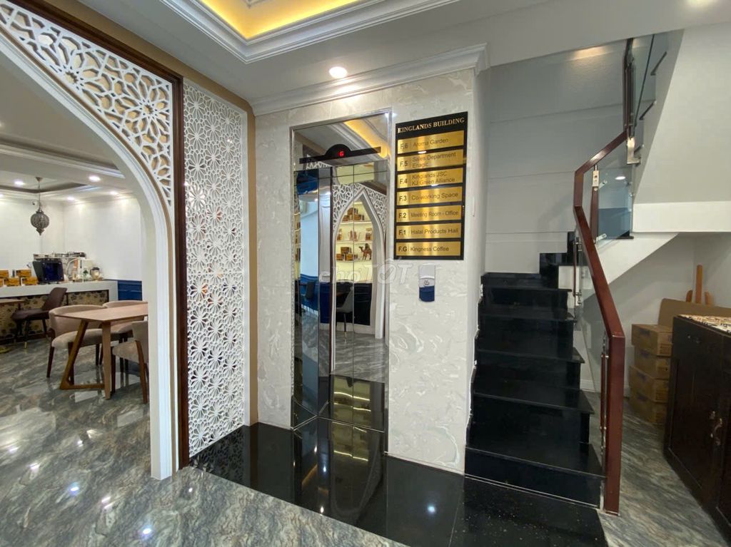 It's the owner who rents 1.10 C.E., 5 x 20 meters, elevators