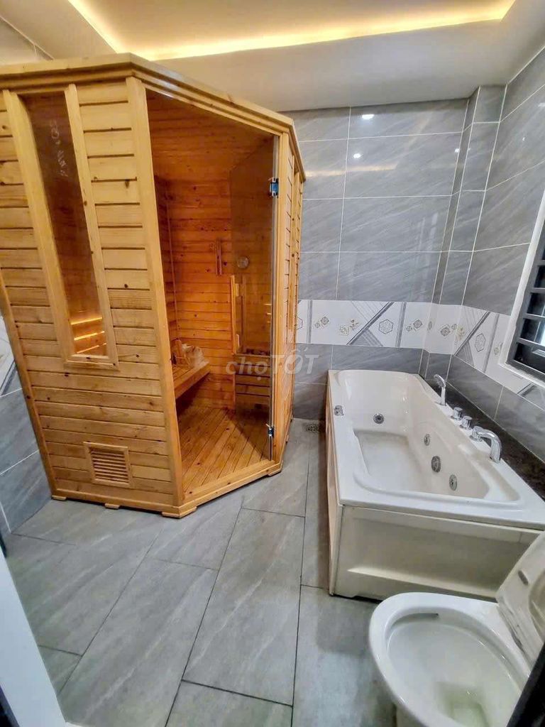 Nice house with an interior elevator 1/ Hương Lộ 2 with a steam room.