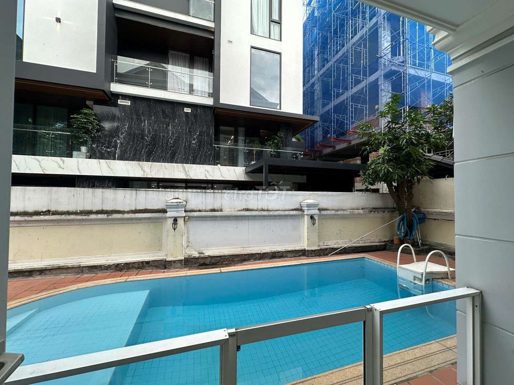 Rent the garden house. The pool. - Prosperity, Thảo Điền, District 2.
