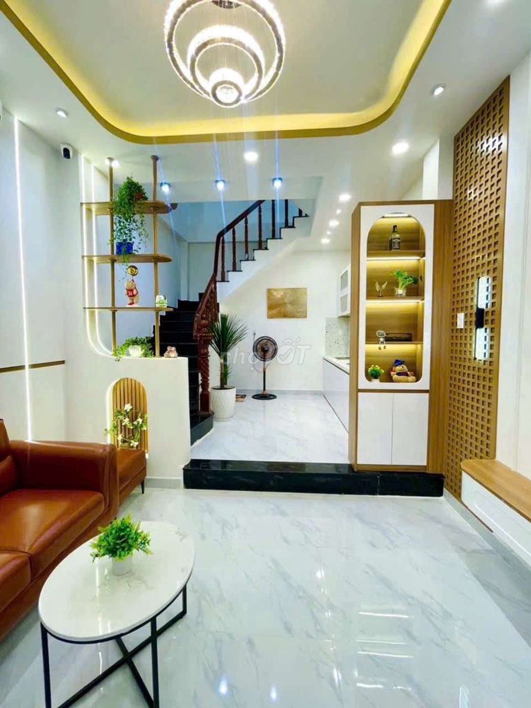 22 million : 4x20 M, 2 bedroom, roof - Bình Thạnh nice alley