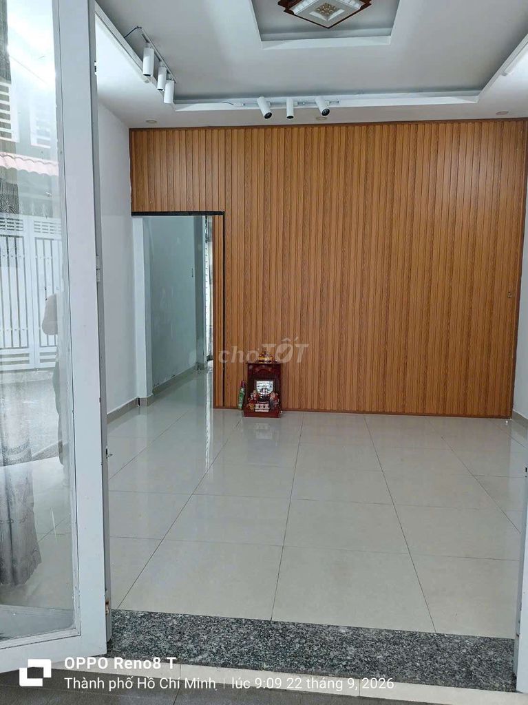 Rent a house built in the alleyway. Carway 1/ 181877. 8 Gò Vấp 4x12 meters.
