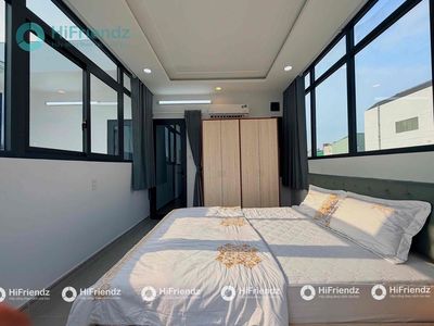 Rent two double bedrooms near the Phú Nhuận-full interior-the-Bancol sky window.