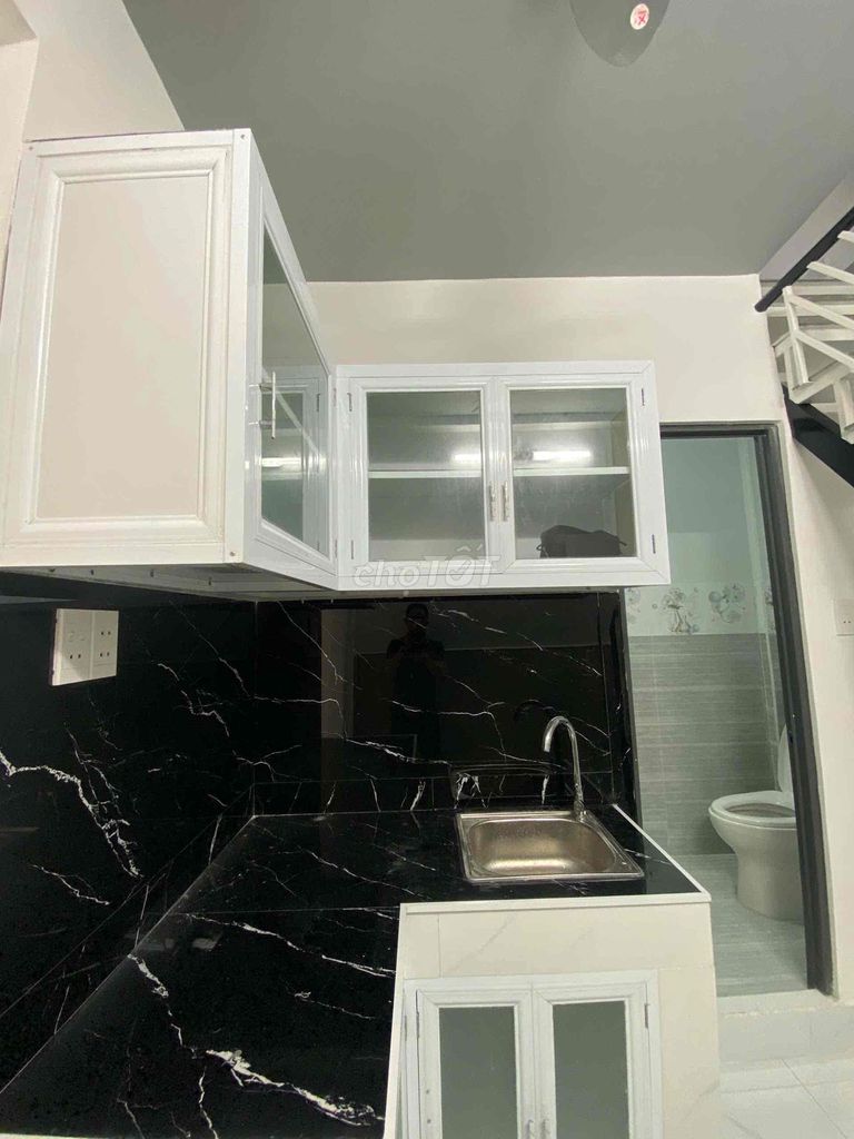 Rent Trần Phú Alley 5/3 stories, 2 bedrooms, center position.