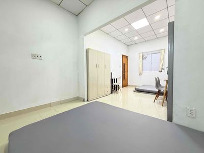It's the owner who rents a two-bed apartment where four people are.