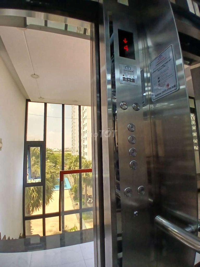 Rent elevator 38 ha-four floors- 6-18 M-Tân Thới Nhất District 12