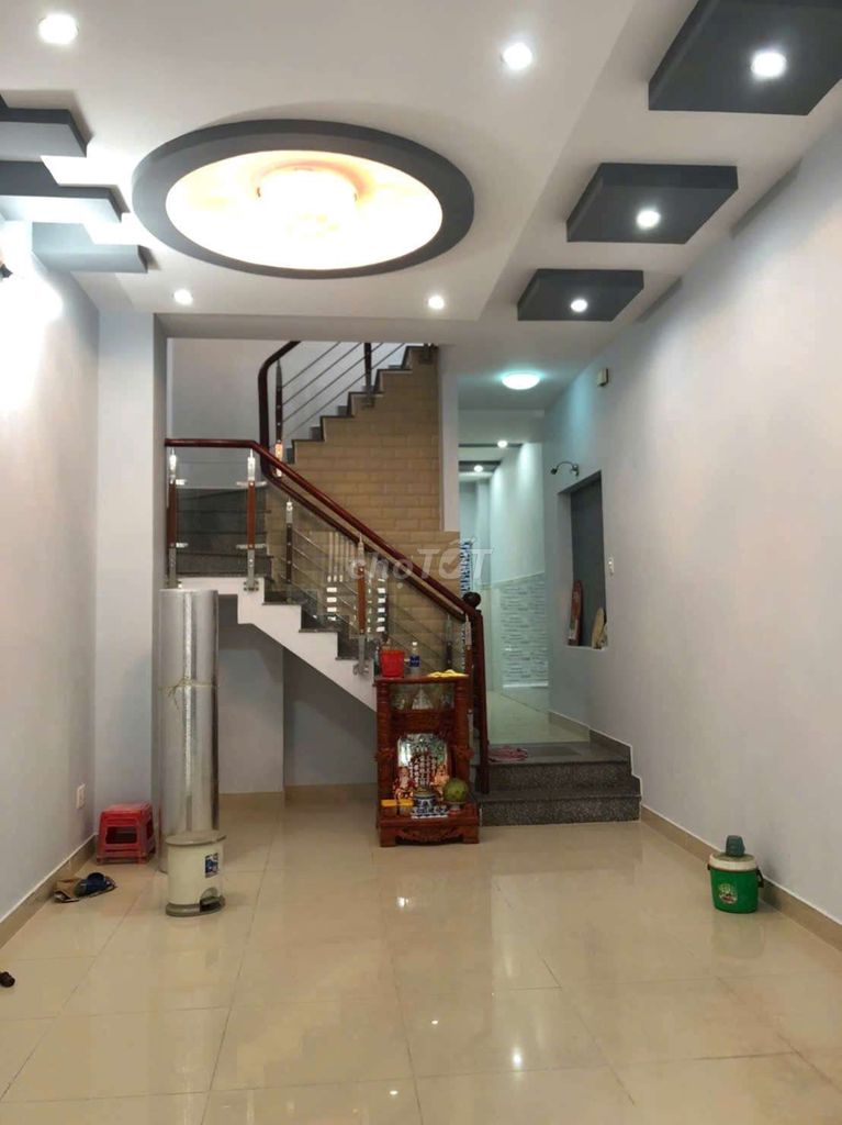 Two-story rent, four bedrooms, four toilets, 6 Hương Lộ 2 alley. close to four