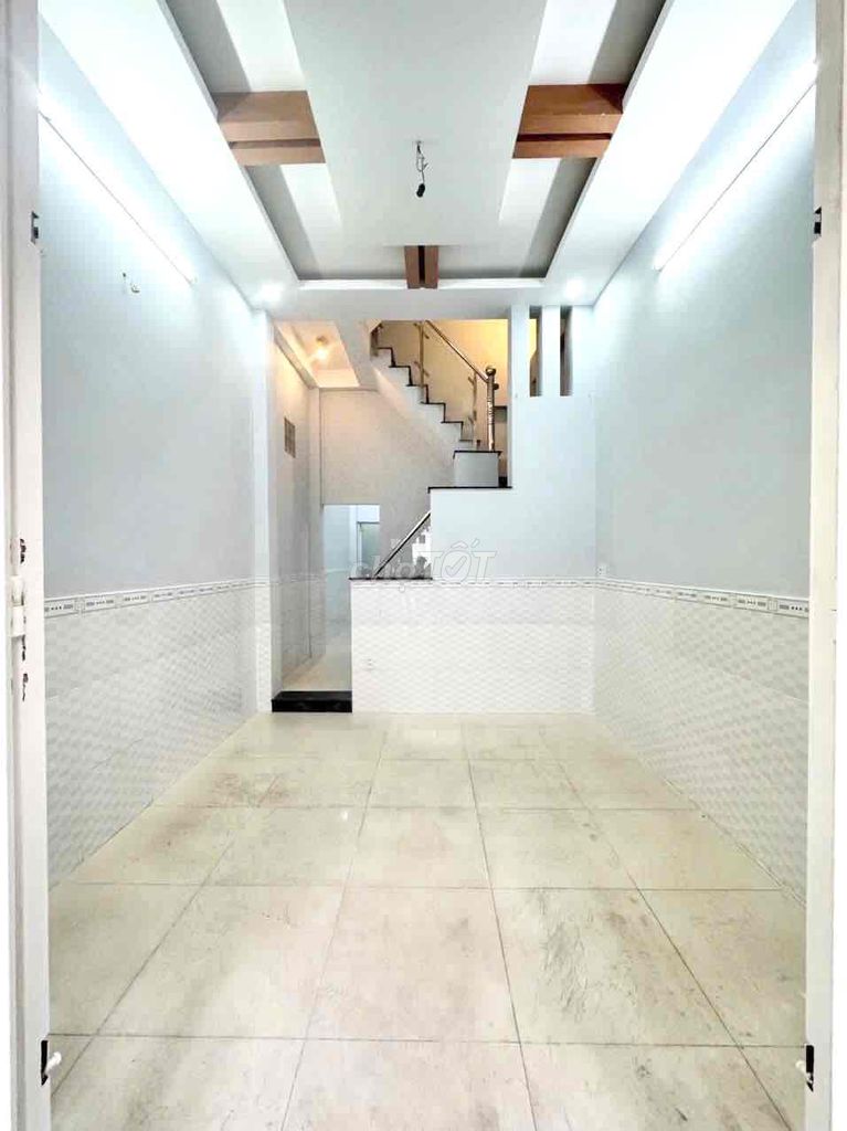 3x11 m 2nd floor (4 3 toilet bedroom) 4 meters through. Lê Văn Quới. Bình Tân