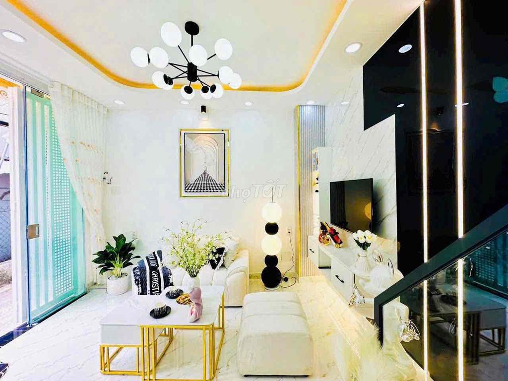 Two bedrooms, three toilets, seven million Huỳnh Tấn Phát alleys, Nhà Bè.