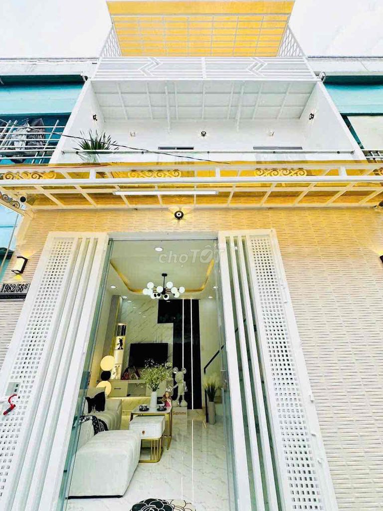 Two bedrooms, three toilets, seven million Huỳnh Tấn Phát alleys, Nhà Bè.