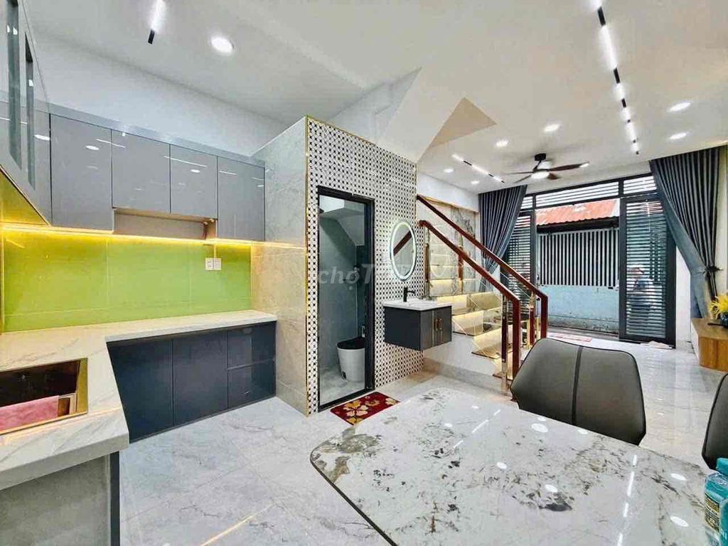 Nice new home rents short time to alley 1/ số 19 - qtC 8