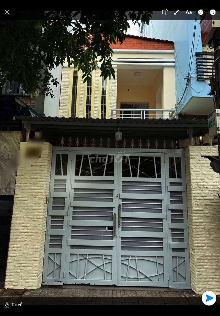 Rent a Lê Sao Phú Thạnh ward 4 x 20 M casts 1 0,000, 1 floor