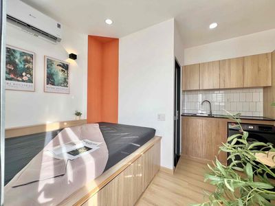 rent room full interior Tân Bình curved department