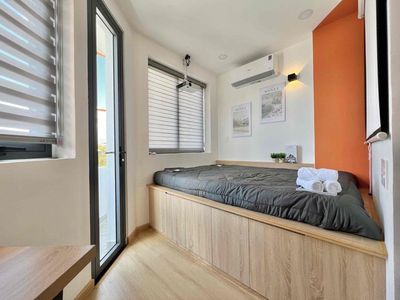 rent room full interior Tân Bình curved department
