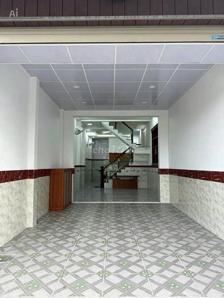 Renting a three-story apartment, 8 M phường hiệp thành District 12.