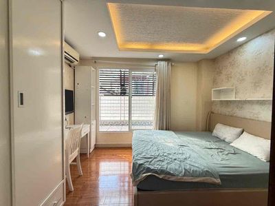 Rent two bedroom two room two near Hoàng Văn Thụ-full interior-bancol-tang machine-35 M2