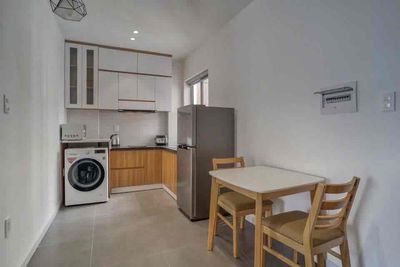 Rent a mini apartment, like a nice apartment. A nice, nice little apartment.