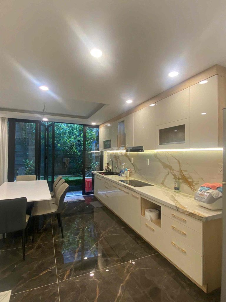 The beautiful new home in the 69th alley/ Phan Huy Ích P. New Mountain