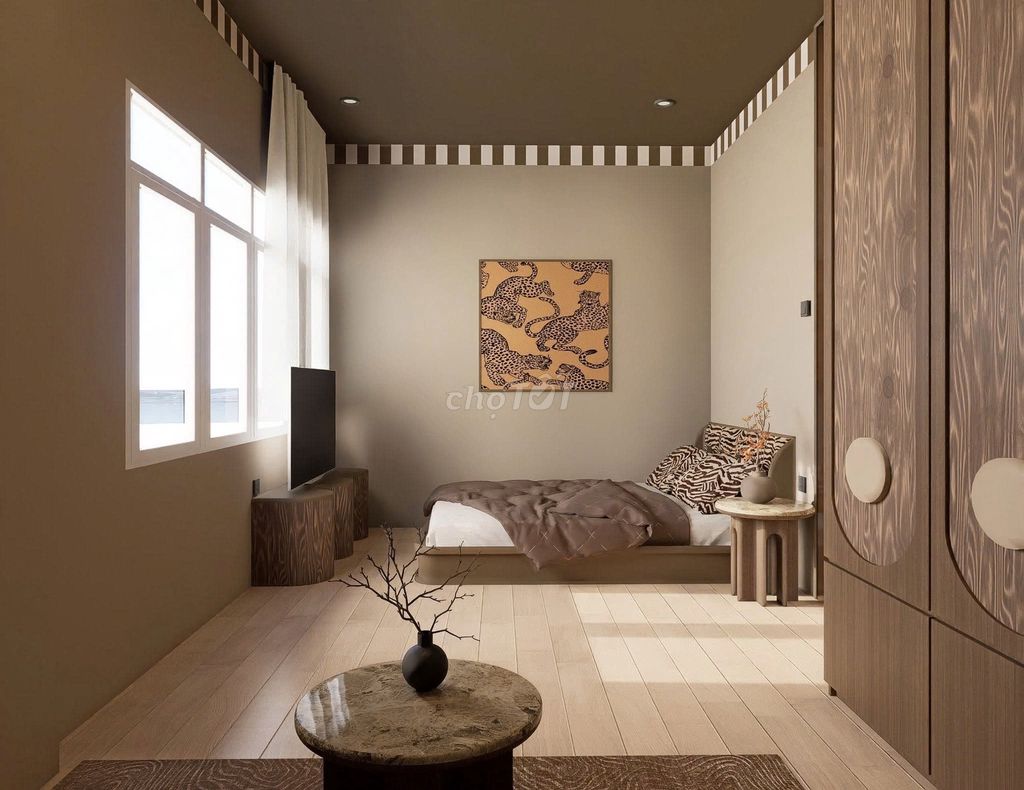 built airbbb home handing over Ung Văn Khiêm wide interior