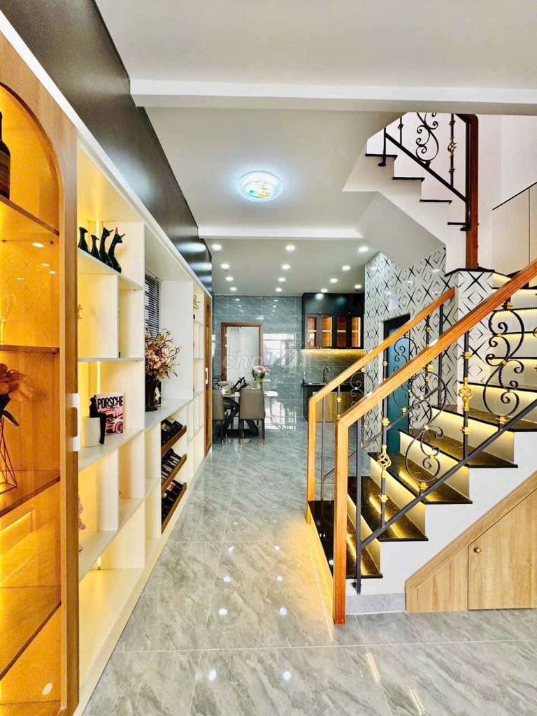 Let's rent a nice Full Lê Đức Thọ Gò Vấp block 4x15 meters) 4 bedroom 4 toilets - 15 million