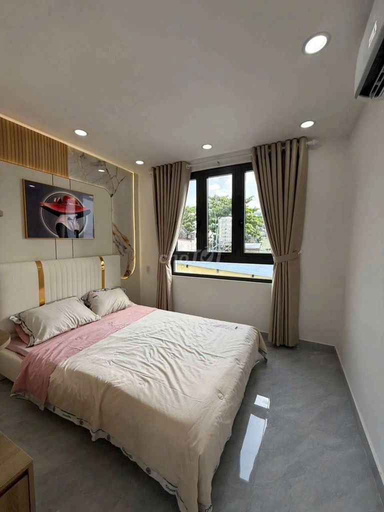 Let's rent a nice Full Lê Đức Thọ Gò Vấp block 4x15 meters) 4 bedroom 4 toilets - 15 million
