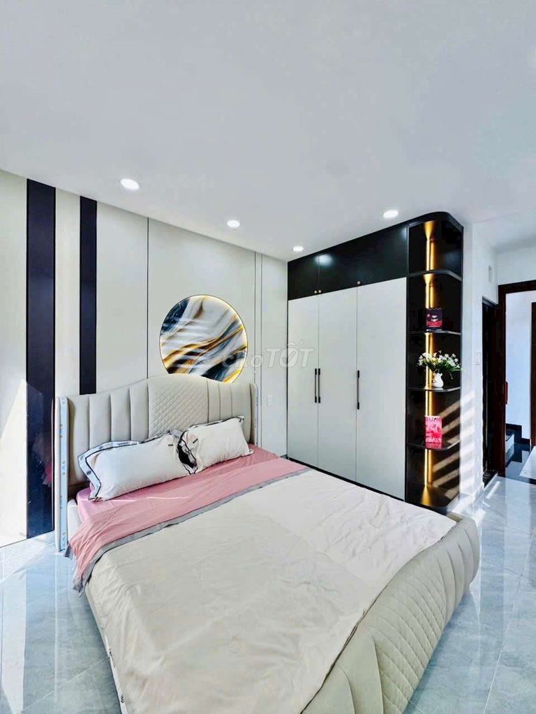 Let's rent a nice Full Lê Đức Thọ Gò Vấp block 4x15 meters) 4 bedroom 4 toilets - 15 million