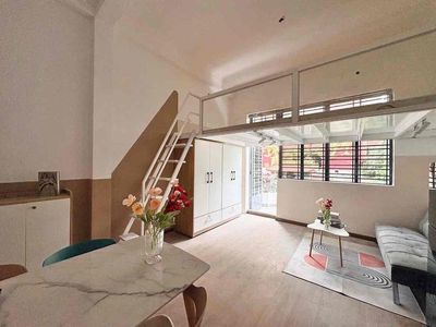 Dupex super wide open balcony right Nguyễn Văn Luông