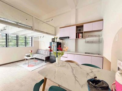 Dupex super wide open balcony right Nguyễn Văn Luông