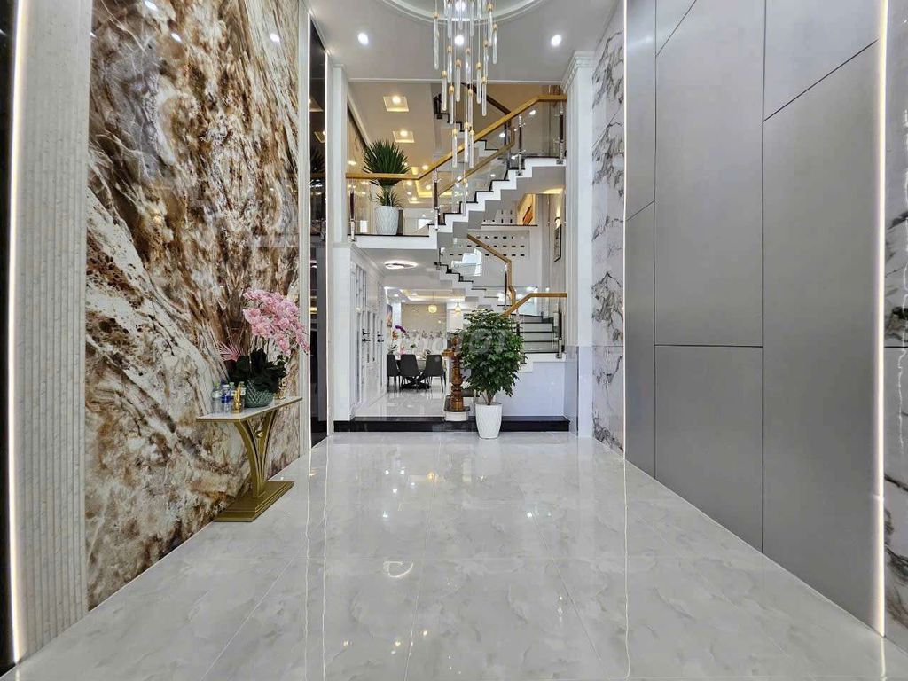 Let's rent a nice Full phạm văn chiêu Gò Vấp (4 x 15 m) house, 4 bedroom 5 toilets - 18 million.