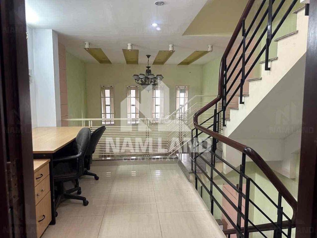 Get out of here! It's delicious! The building's in the ceiling! Three stories! The furniture! In and out of office