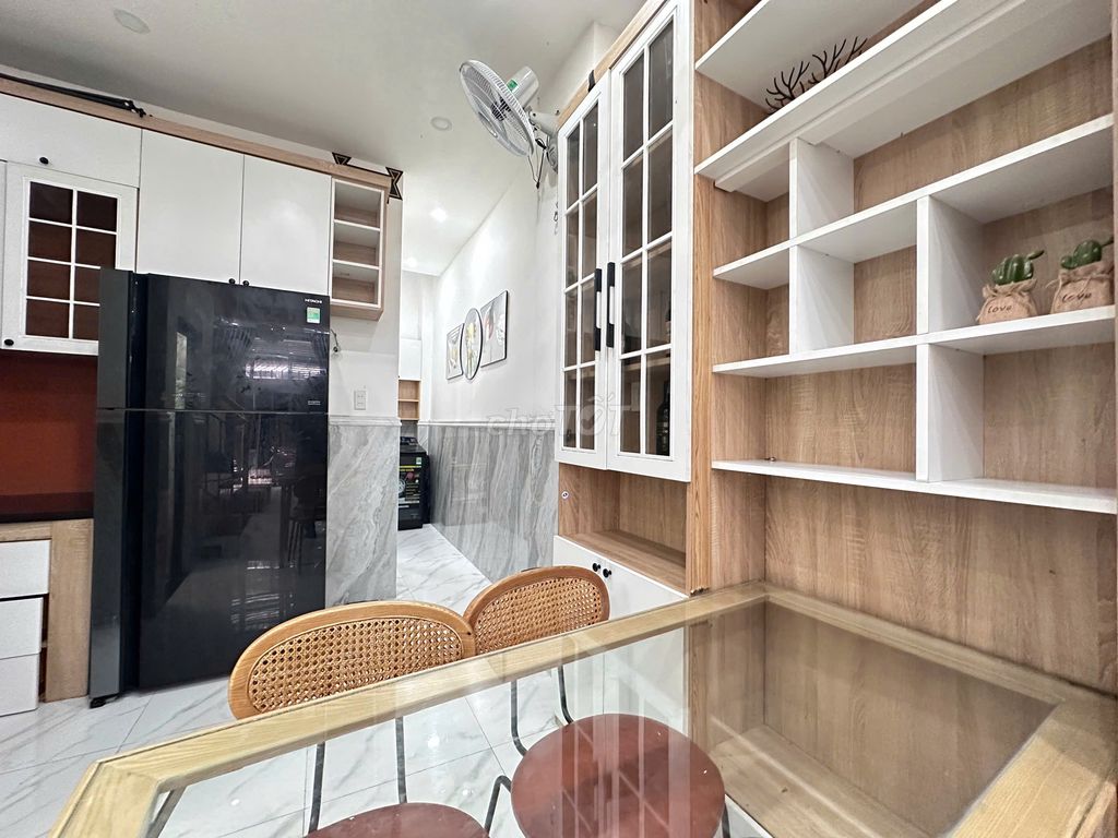Nc Quang Trung 4 x14 meters 1 .10 1 .1 floor 3th floor bedroom Full House