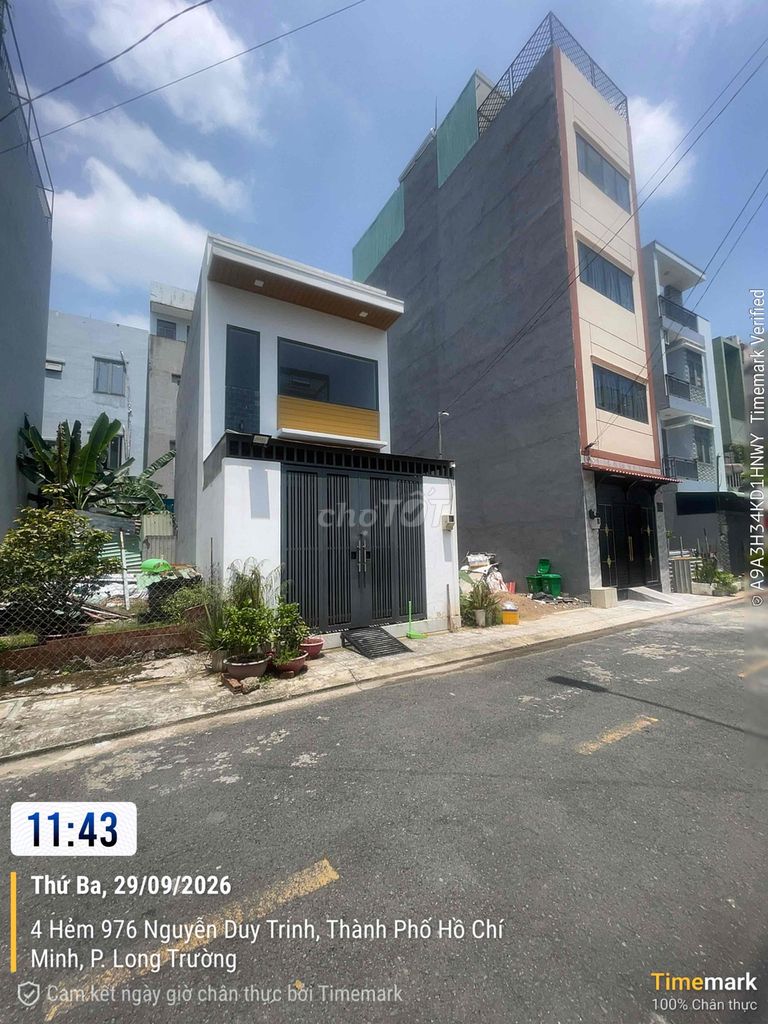 Two bedrooms. 4 x 15 Nguyễn Duy Trinh.