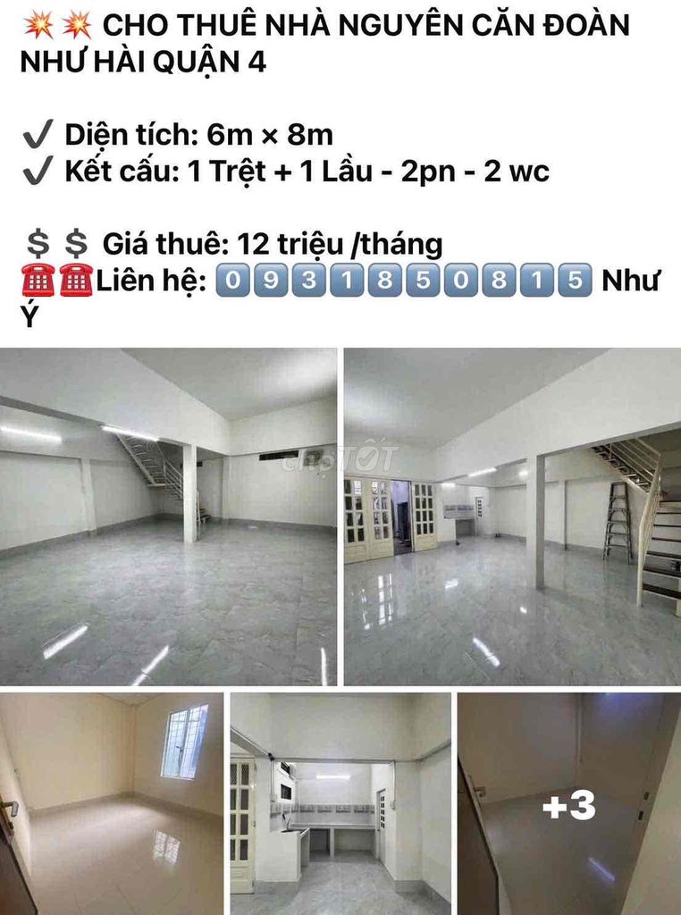 Renting the entire district of 4 under 13 million.