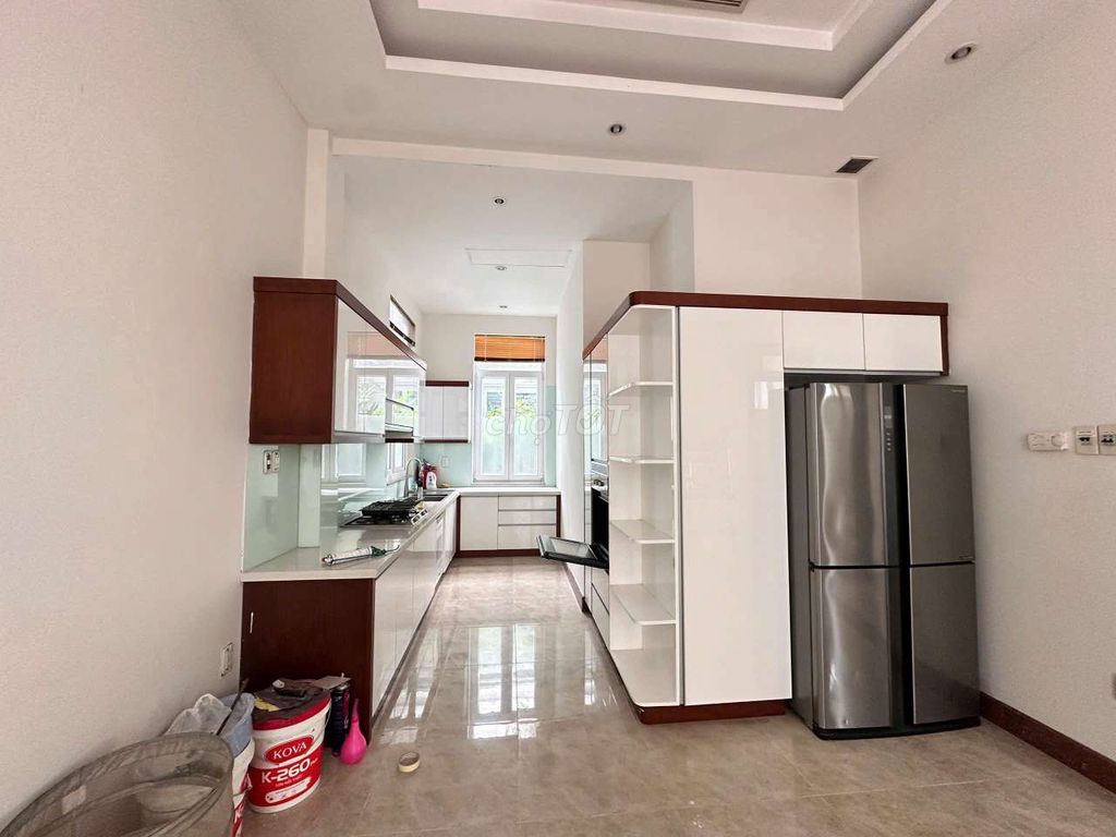 Hire a nice villa.