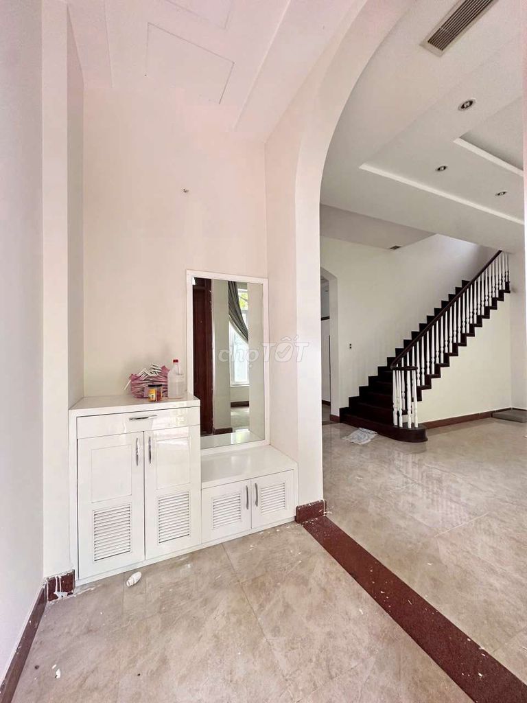 Hire a nice villa.
