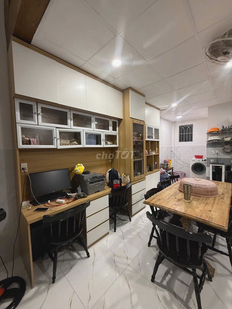 Rent a new house full of cheap interior Tân Thới Hiệp District 12.