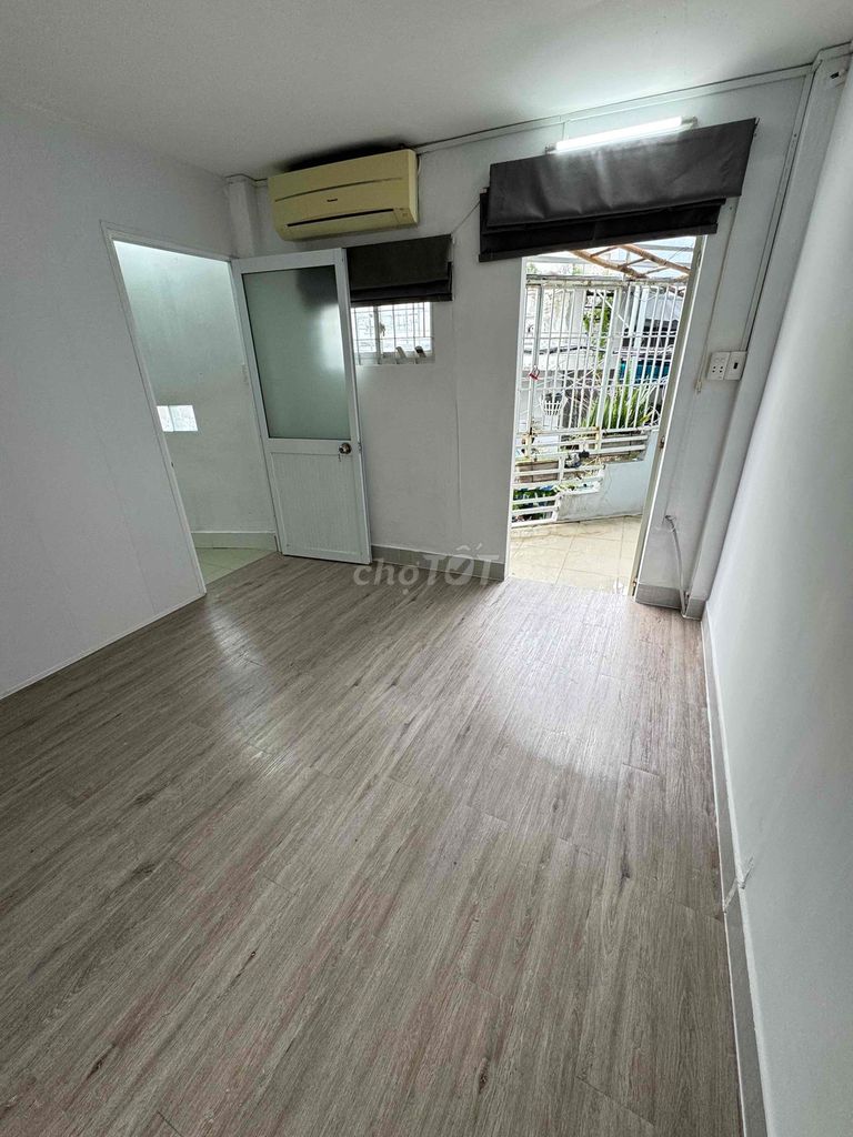 Three bedrooms. Two bathrooms fit the family in.