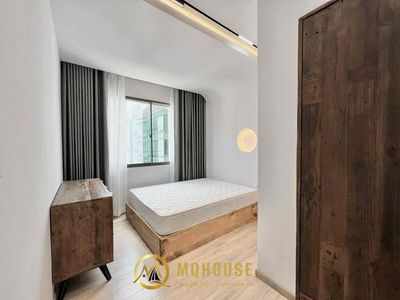 A full interior bedroom, near the airport.