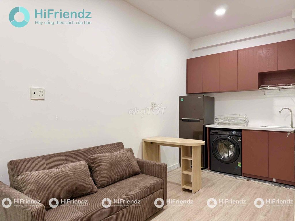 Phú Nhuận- new building 100%-full construction interior.