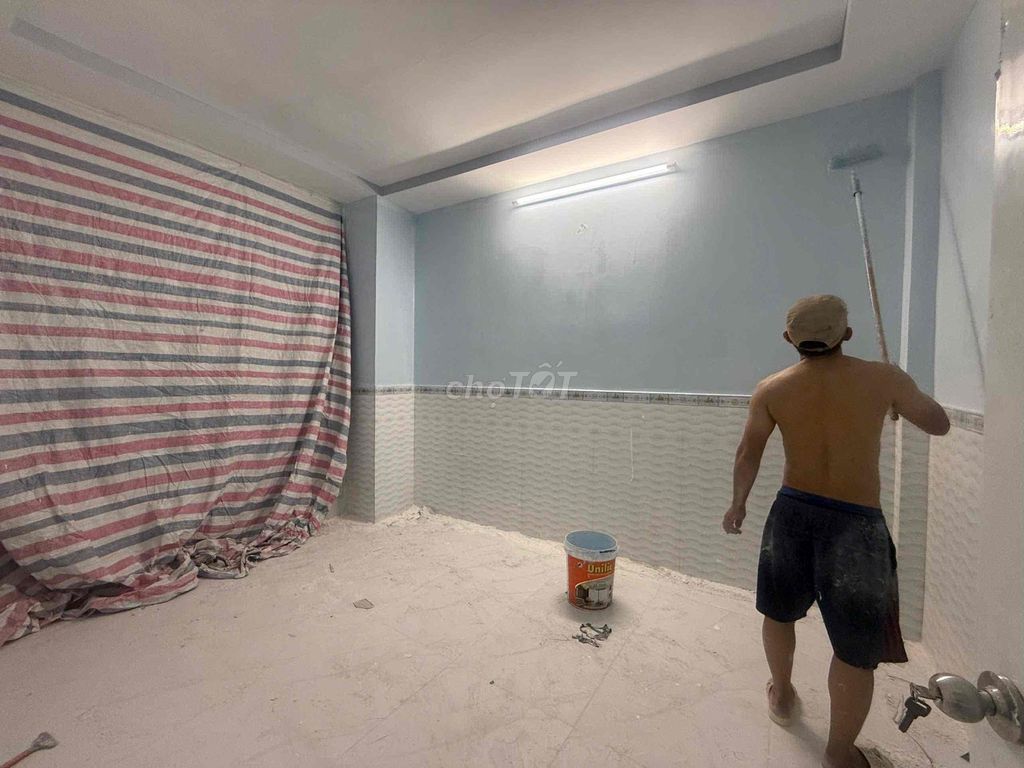 Rent the entire new Tân Quý 4 x 15 meters, 3rd floor bedroom 2 toilets