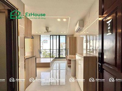 apartment full balcony furniture at Xô Viết Nghệ Tĩnh near the green row.