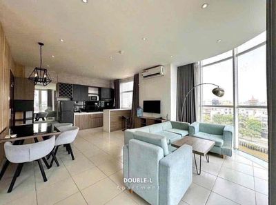apartment one living room. Bedroom one side view Trường Sa.