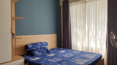 Two bedrooms, two toilets, 17 million full of furniture with parking space.