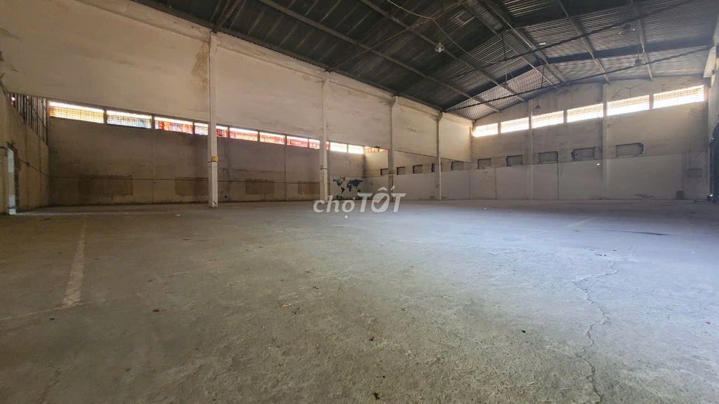 We've got 190 feet of warehouse.