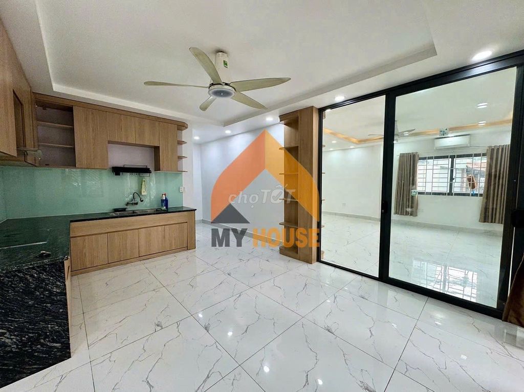 Villa An Phú 120 meters, broad courtyard, 30 million beautiful new home.