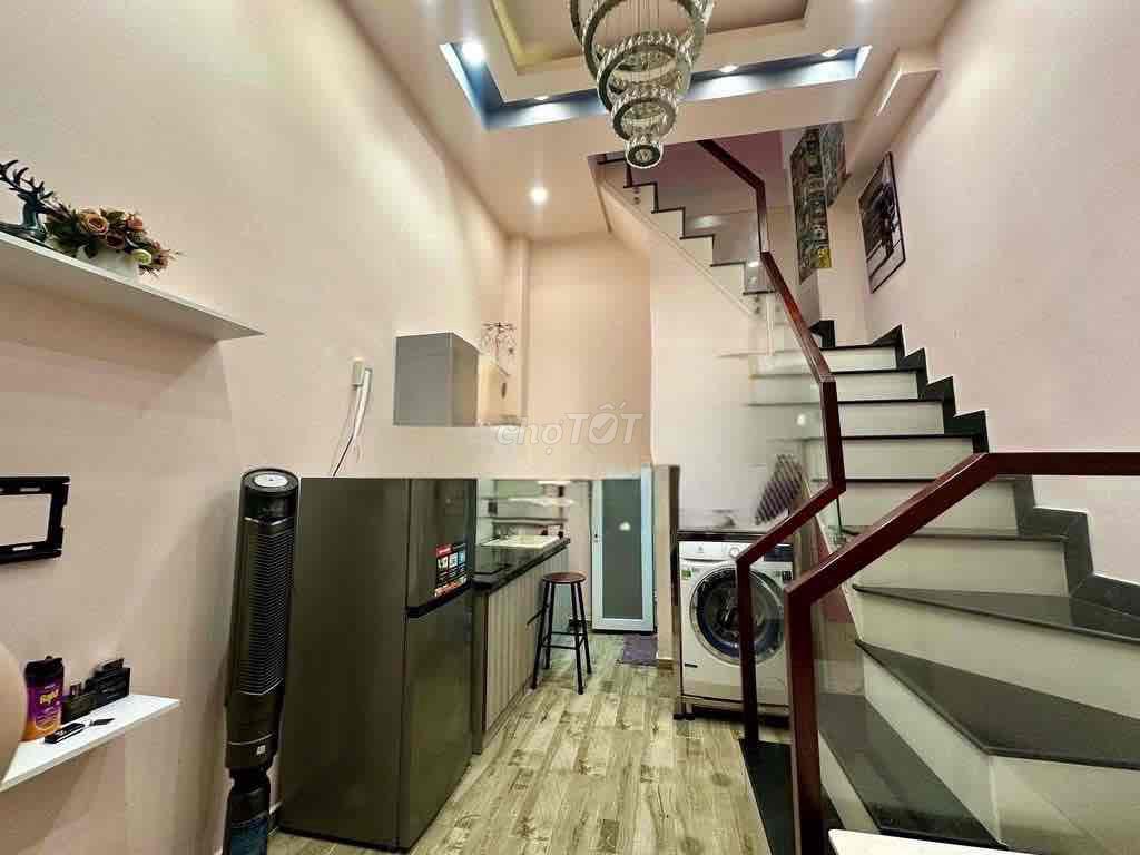 Rent Trần Nguyên Đán District 1 :2 bedrooms - 3 toilets - full interior - 13 million