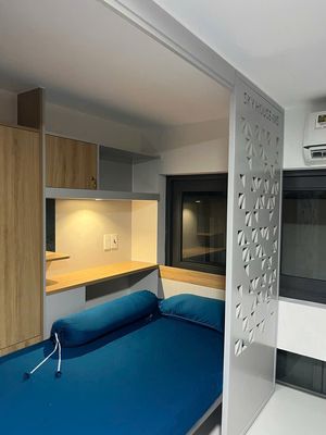 dorm for Parley Parley University, involuntary, safe.