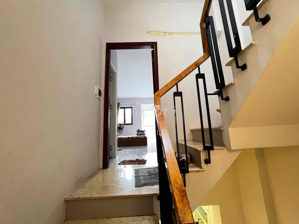 Rent a house near town.